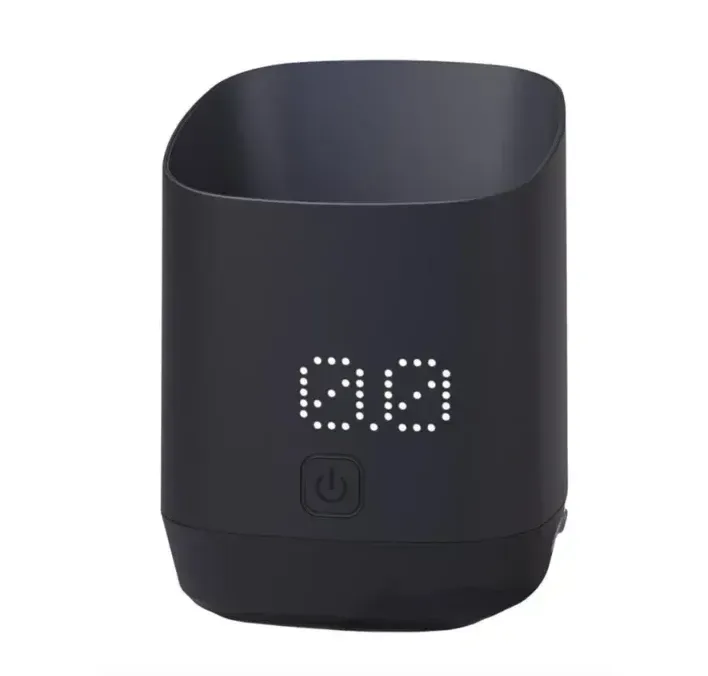coffee dosing cup scale with dot LED display at zero