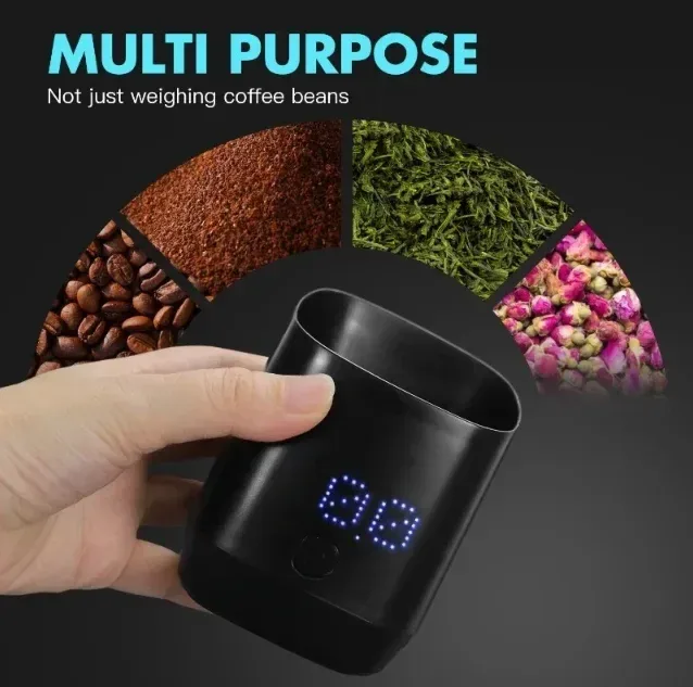 coffee dosing cup scale for coffee, tea and dried flowers