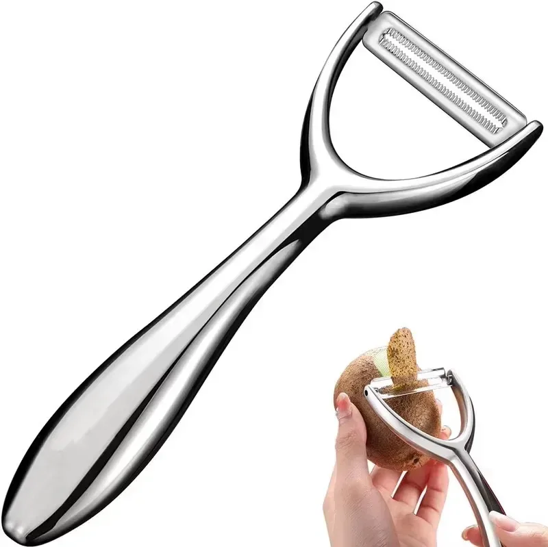 stainless steel Y shape vegetable peeler for fruit and vegetables