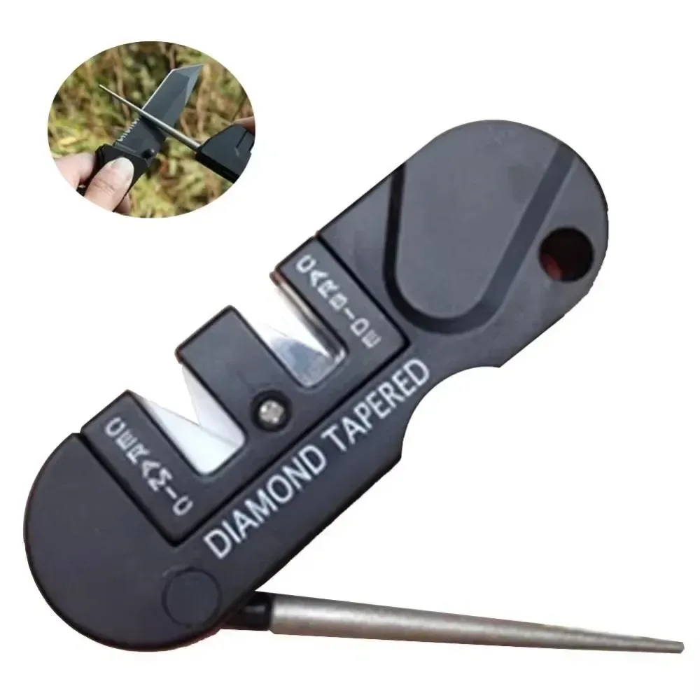 diamond tapered rod of the pocket knife sharpener