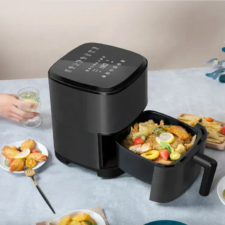 crispy meal cooked in the 3.5 L air fryer